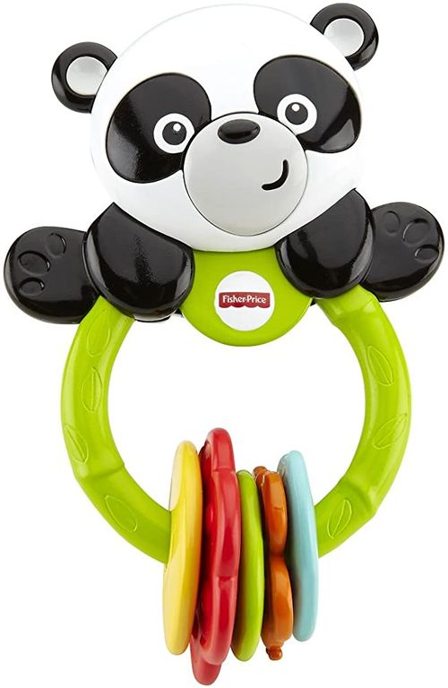 Mordedor de Chocalho - Urso Panda Divertido MATTEL