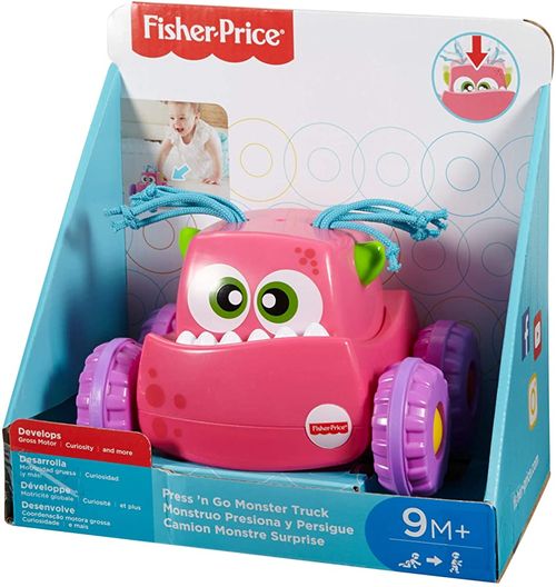 Veiculo Fisher-Price Monstro - Rosa MATTEL