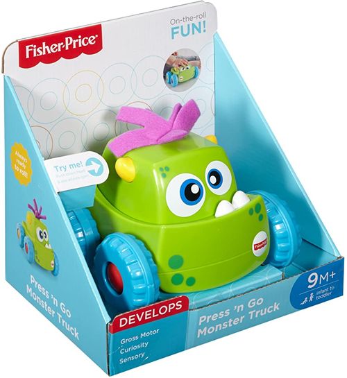 Veiculo Fisher- Price Monstro - Verde MATTEL