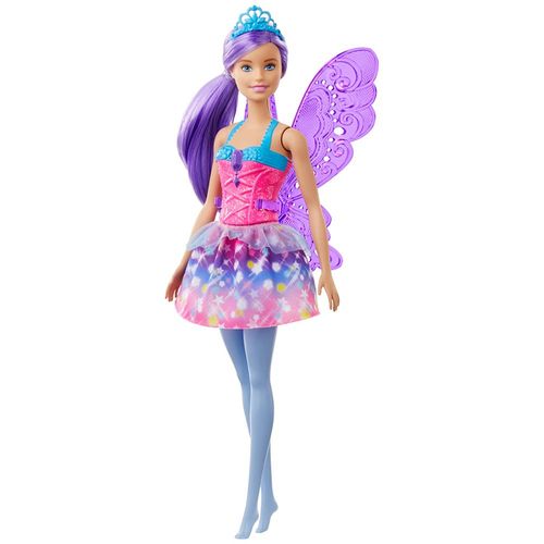 Boneca Barbie Dreamtopia - Fada com asa roxa MATTEL