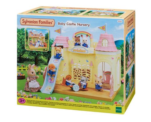 Conjunto Sylvanian Families - Castelo Jardim De Infancia