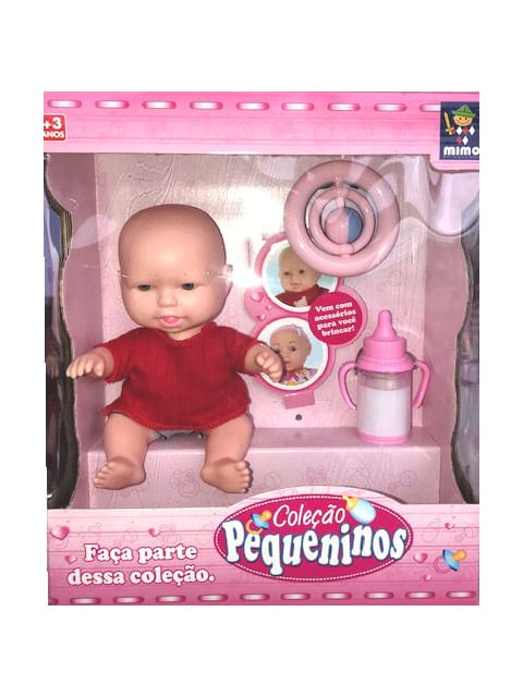 Boneca Pequeninos com Acessorios MIMO