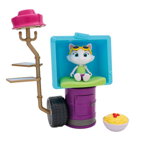 Playset com Figura de Acao - 44 Gatos - ClubHouse Cantinho da Milady TOYNG