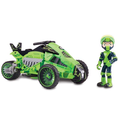 Boneco com Veiculo - Transformador Ben Omni Ciclo - Ben 10 SUNNY