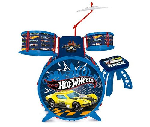 Bateria Infantil Hot Wheels Radical BARAO