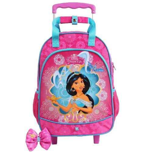 Mala Escolar Com Rodinhas G - Disney - Princesa Jasmine