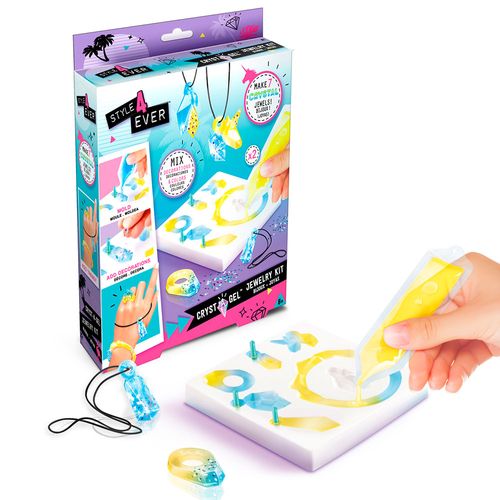 Fun Kit De Joias Cores Duplas  Amarelo e Azul START