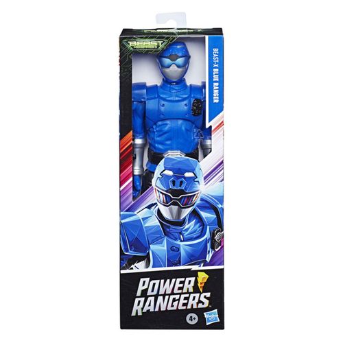 Figura Power Rangers - Beast-X Ranger Azul - Beast Morphers - HASBRO HASBRO