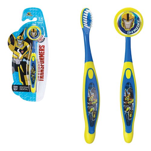 Escova Dental Infantil Transformers Bumblebee ZEIN