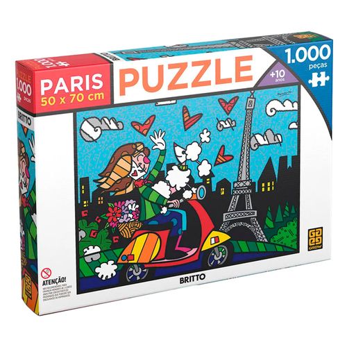 Quebra Cabeca - P1000 Romero Britto Paris