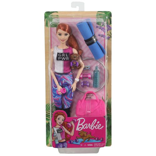 Boneca - Barbie Fashion - Dia de Spa Fitness - GKH73 MATTEL