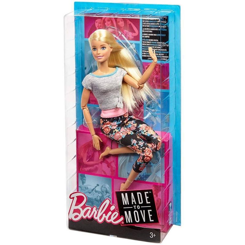 Boneca Barbie Articulada Feita Para Mexer - Loira - FTG80 MATTEL