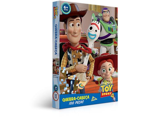 Quebra Cabeca - Disney/Pixar - Toy Story 4 - 100 Pecas
