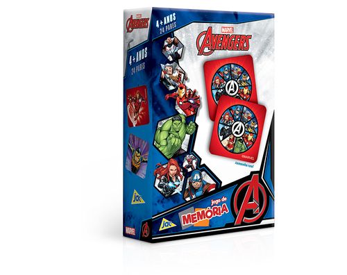 Jogo De Memoria Os Vingadores TOYSTER
