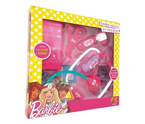Barbie - Pequeno Kit de Medico - Telefone Celular START