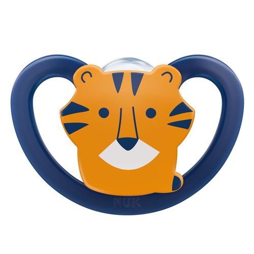 Chupeta Nuk Space - Tam 2 Silicone - Tigre NUK