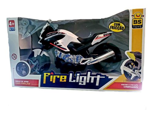 Moto - Firelight com Friccao - Branca - 474 BSTOYS