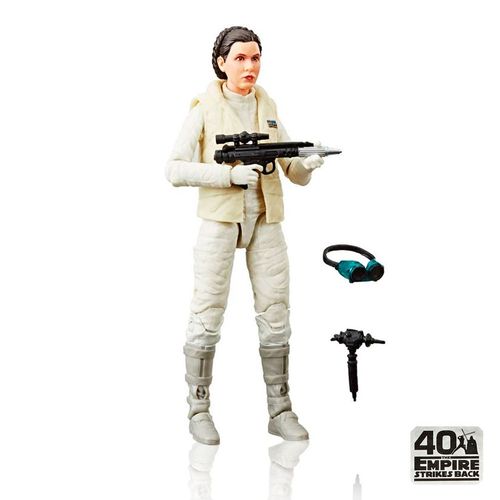 Figura Articulada - Star Wars Episodio 5 - 40 anos do Imperio Contra Ataca - Princesa Leia Organa Hoth HASBRO