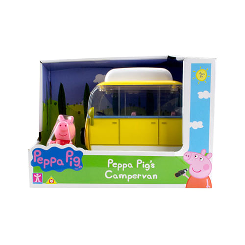 Veiculos da Peppa - Trailer Amarelo SUNNY BRINQUEDOS