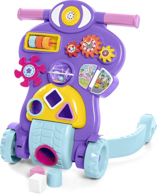 Andador - Bebe Piloto - Com Som - Menina - Rosa TA TE TI INDUSTRIA E
