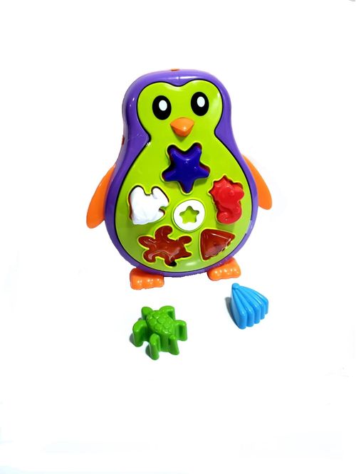 Pinguim Educativo com Acessorios - Frosty - Verde TA TE TI INDUSTRIA E