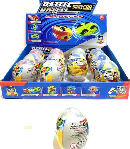 Carro Piao de Batalha - Battle Spin Car - Surpresa EDIMAGIC EDITORA LTD