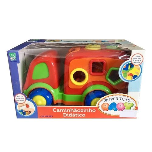 Caminhaozinho Didatico Baby Vermelho SUPER TOYS