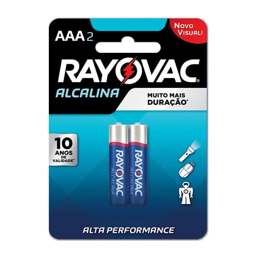 Pilha Rayovac - Pilha palito AAA - Com 2 SPECTRUM BRANDS