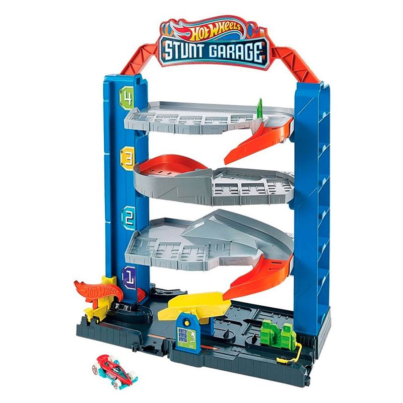 Pista Hot Wheels City Super Quartel Dos Bombeiros