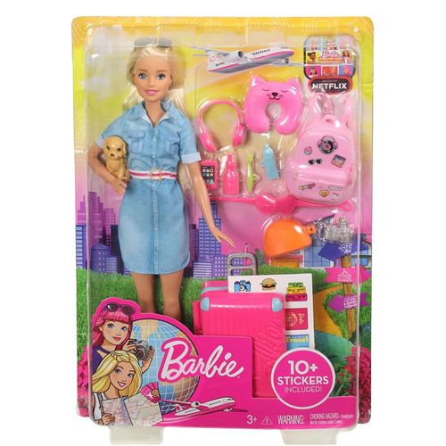 Barbie Explorar e Descobrir - Barbie Viajeira MATTEL MATTEL