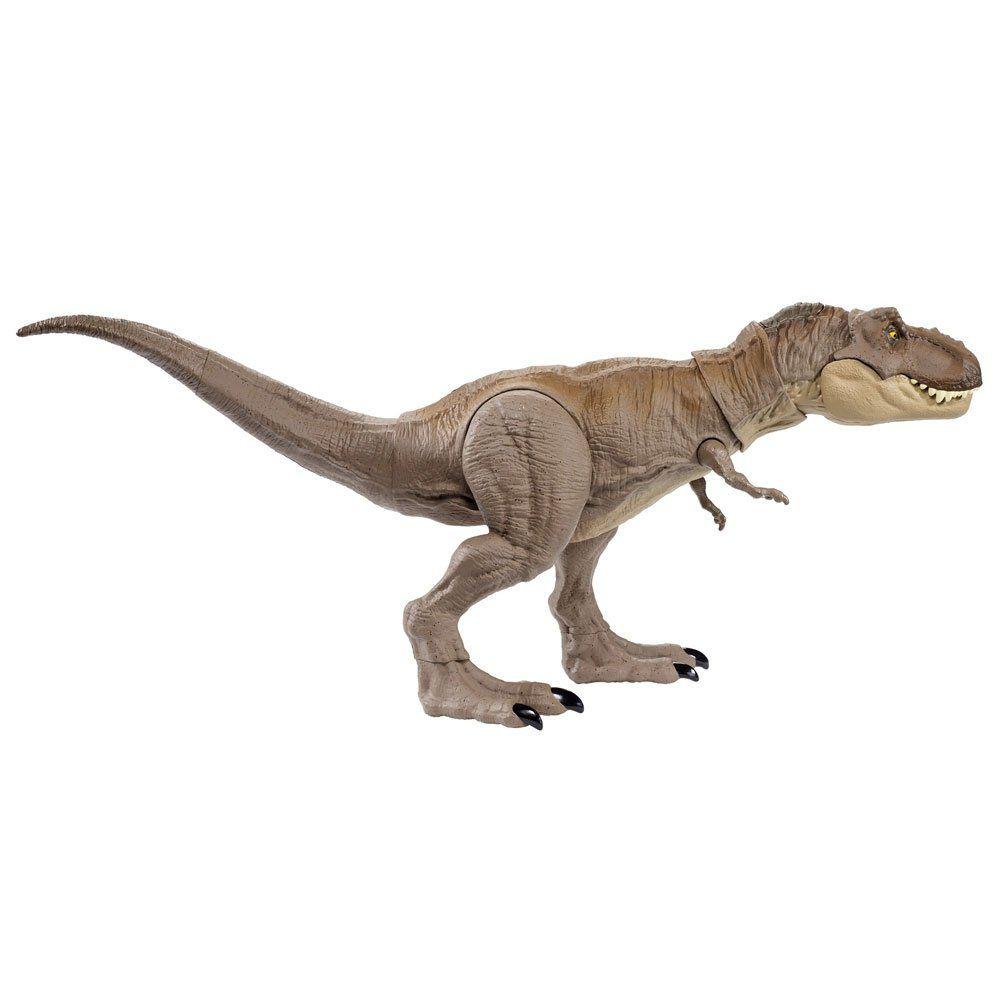Jurassic World Tiranossauro Rex 56cm Morde Ataca Mattel