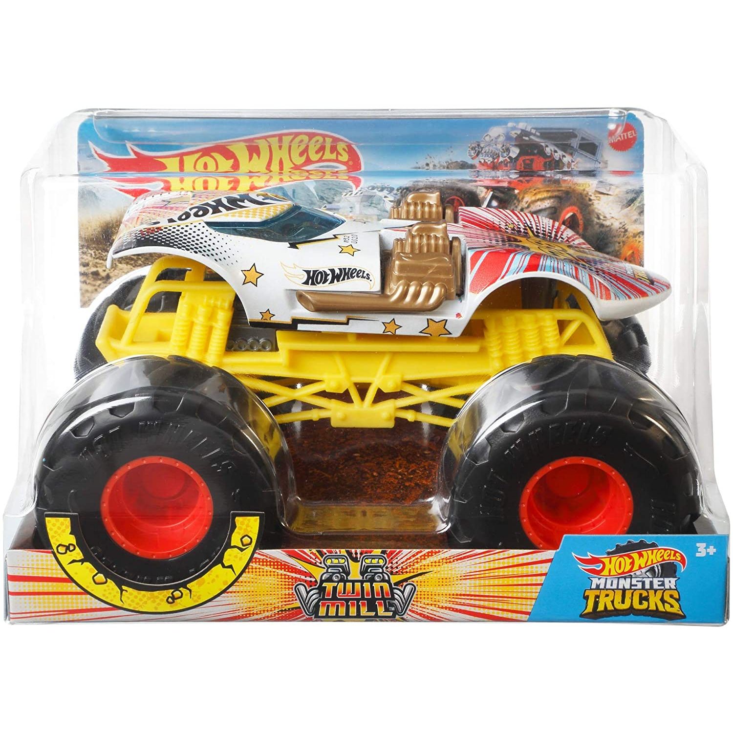Preços baixos em Amarelo brinquedo e de metal fundido Monster Trucks