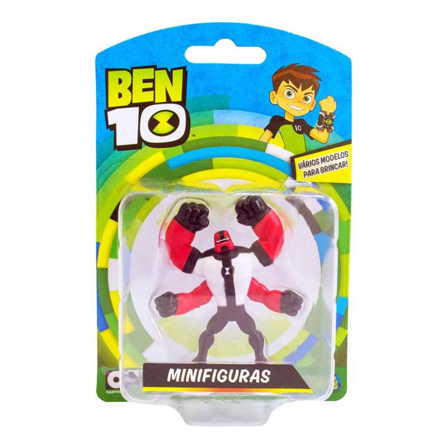 Ben 10 - Mini Figuras - Quatro Bracos SUNNY BRINQUEDOS