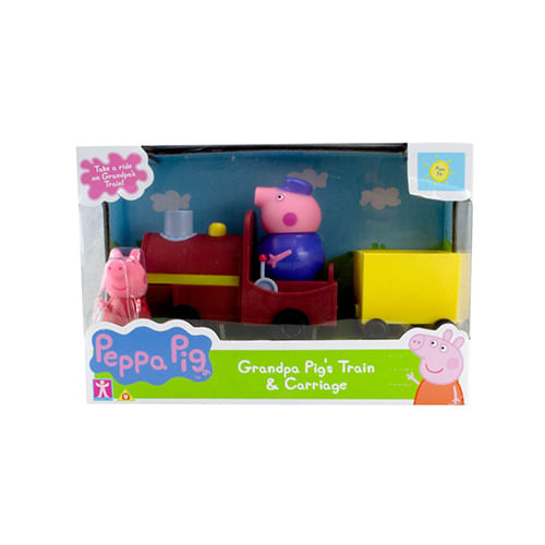 Peppa Pig - Vovo Maquinista Com Trenzinho SUNNY