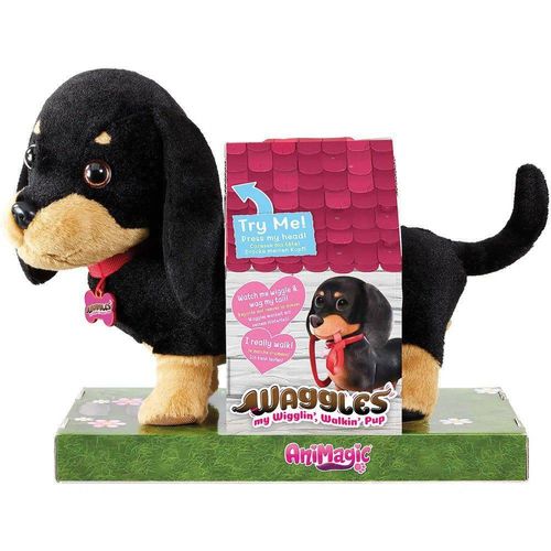 Pelucia Interativa Adotados - Cachorro Salsicha BARAO