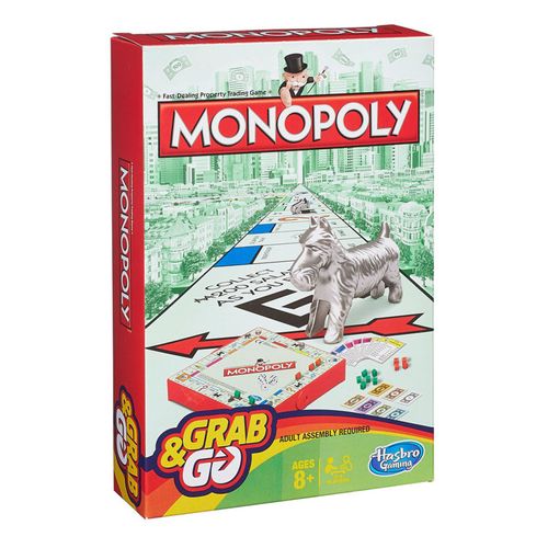 Jogo Monopoly Grab e Go HASBRO