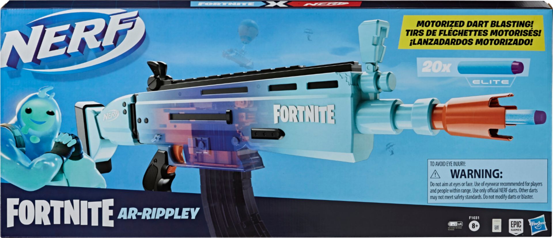 Lançador de Dardos Hasbro Nerf Fortnite AR-L