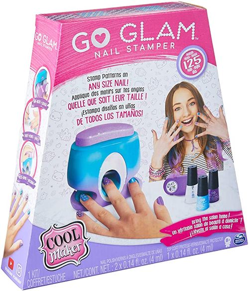 Conjunto Pintura de Unhas - Go Glam Nail Stamper SUNNY BRINQUEDOS