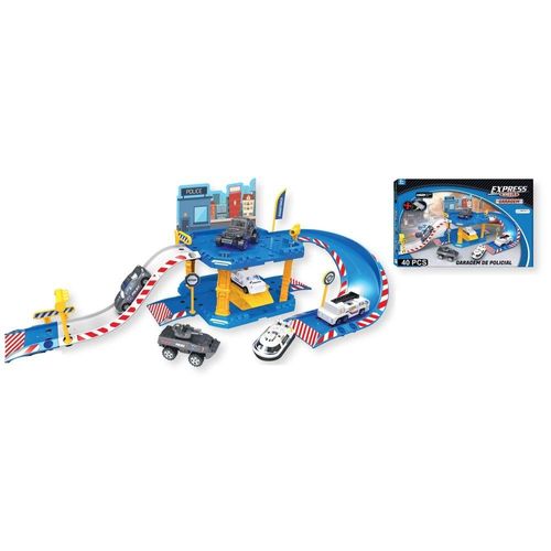 Express Wheels - Garagem de Policial MULTIKIDS