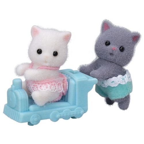 Sylvanian Families - Gemeos Gatos Persas EPOCH MAGIA