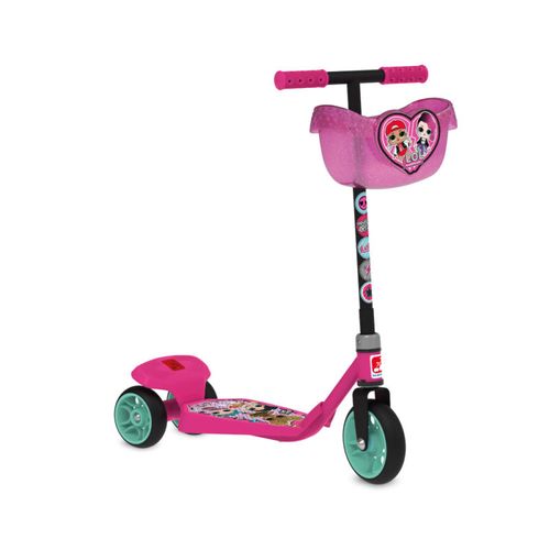 Patinete Com 3 Rodas LOL BANDEIRANTE