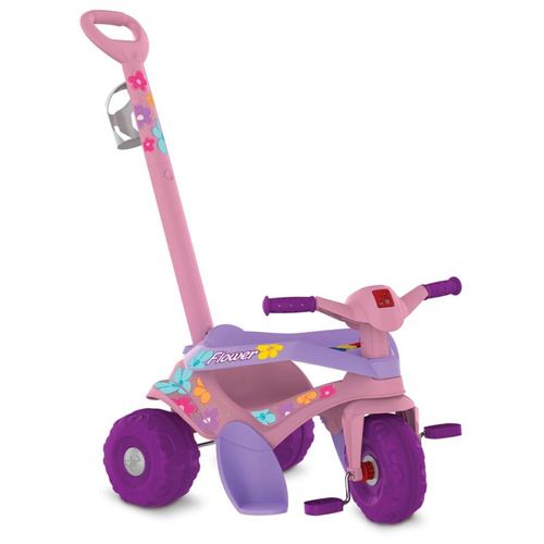 Triciclo Motoka Passeio e Pedal Flower