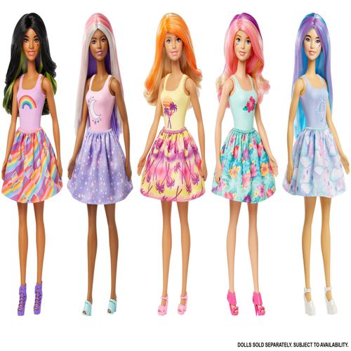 Barbie Color Reveal - Barbie Surpresa Revela Com Agua MATTEL