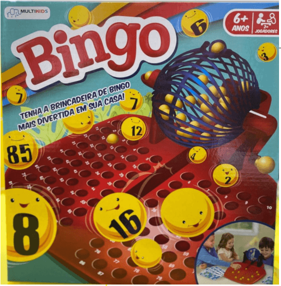 Jogo De Tabuleiro - Bingo MULTIKIDS