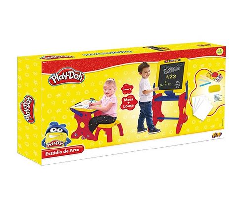 Quadro De Pintura 2 Em 1 - Play-Doh Estudio de Arte START