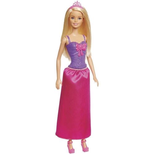 Barbie Fantasias Princesas Basicas - Lilas - Loira MATTEL