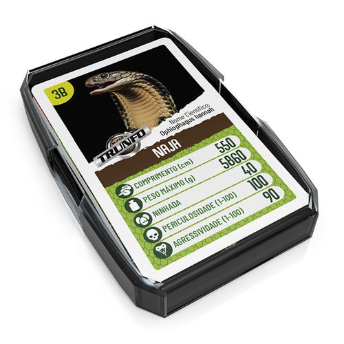 Jogo de Carta - Super Trunfo - Cobras e Serpentes GROW
