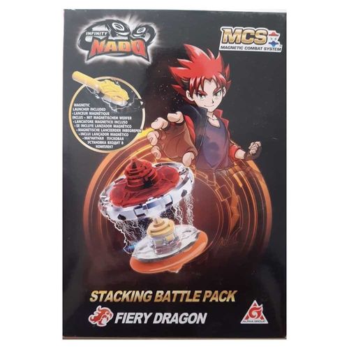 Piao de Batalha - Infinity Nado - Stacking Battle Pack - Fiery Dragon CANDIDE
