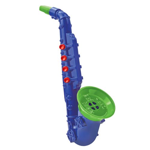 Instrumento Musical - Saxofone - Pj Masks - Azul e Verde CANDIDE