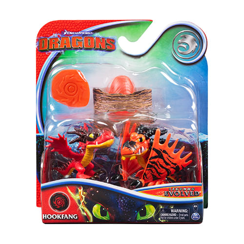 Boneco - Mini Dragao Evolucao - Hookfang - CTSD 3 SUNNY BRINQUEDOS